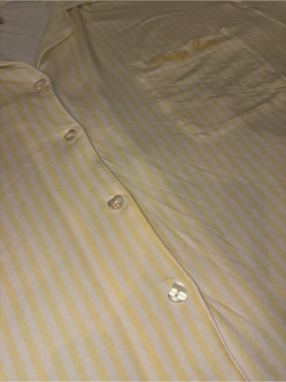 Dairy Boy Butter Yellow PJ Set - L - Picture 8 of 10